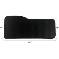 Gaming Mouse Pad Professional Curved Extended Size Large Computer Laptop Keyboard Desk Mat Waterproof Mousepad with Stitched Edges Anti Slip Rubber Base for School Office Home (Chandra and Liliana)