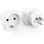 European to USA Plug Adapter, ANKCE Europe to USA Travel Plug Converter, American Outlet Plug Adapter, EU to US Adapter, [2 Packs]