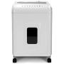 Aurora High-Security 8-Sheet Micro-Cut Paper, CD/DVD and Credit Card Shredder, White/Gray