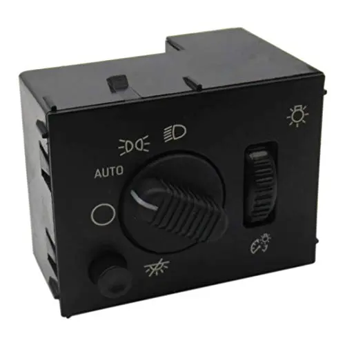 New Headlight and Dome Light Dimmer Switch for Chevy GMC Cadillac Hummer Repl.OE# D1595G HLS1048