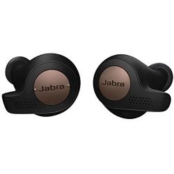 Jabra Elite Active 65t Earbuds – True Wireless Earbuds with Charging Case, Copper Black – Bluetooth Earbuds with a Secure Fit and Superior Sound, Long Battery Life and More