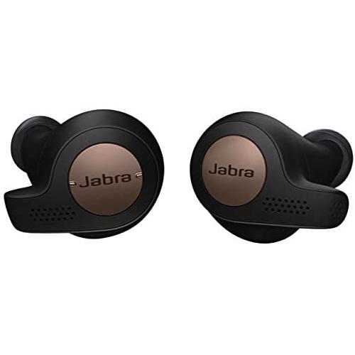 Jabra Elite Active 65t Earbuds – True Wireless Earbuds with Charging Case, Copper Black – Bluetooth Earbuds with a Secure Fit and Superior Sound, Long Battery Life and More