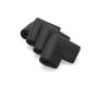 Antrader Child Safety Corner Edge Protectors U-Shaped Collision Angle Table Desk Soft Baby Proofing Corner Guards 55 x 55 x 25mm Black