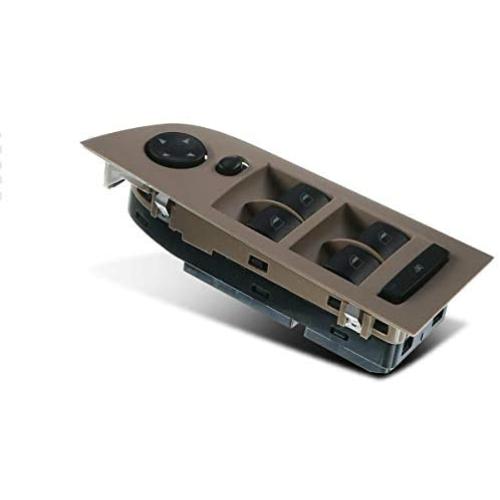 Front Driver Side Power Window Switch for BMW M3 328i 330i 335i E90 E91 Series (Without Power Folding Mirrors)