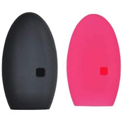 REPROTECTING Silicone Rubber Key Fob Cover Compatible with 2007-2019 Infiniti Q50 Q60 QX50 QX60 QX70 Nissan Altima Maxima Murano Pathfinder Rogue Select Titan Versa Note Xterra KR55WK48903