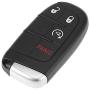 X AUTOHAUX Replacement Keyless Entry Remote Car Key Fob 433Mhz for Dodge Journey
