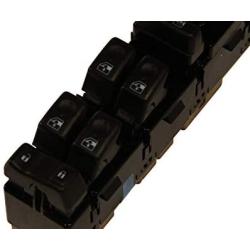 GM Genuine Parts 15883323 Front Driver Side Door Lock and Window Switch with Mirror Switch and Module