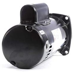 1 hp 3450rpm 48Y Frame 230 volts 2 Speed Square Flange Pool Pump Replacement Motor AO Smith Electric
