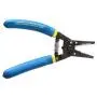 Klein Tools - 11055KLE 11055 Wire Cutter and Wire Stripper, Stranded Wire Cutter, Solid Wire Cutter, Cuts Copper Wire Blue/Yellow