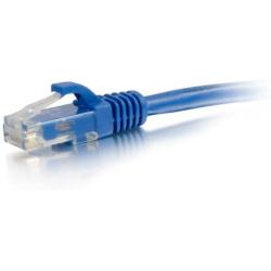 C2G 23828 Cat5e Cable - Snagless Unshielded Ethernet Network Patch Cable, Blue (1 Foot, 0.30 Meters)