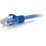 C2G 23828 Cat5e Cable - Snagless Unshielded Ethernet Network Patch Cable, Blue (1 Foot, 0.30 Meters)