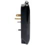 Tripp Lite 3 Outlet Portable Surge Protector Power Strip, Direct Plug in, 2 USB, & $5,000 Insurance (SK30USB) Black
