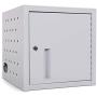 Luxor Office Clasroom Library 8 Tablet Wall / Desk Charging Station - Gray