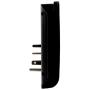 Maxxima 6 Outlet Dual USB Adaptor Plug Grounded 2.4A Port 490 Joules Surge Protector, USB Charger, Black