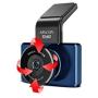 Minolta MNCD60-BL MNCD60 1080p Full HD ADAS Dash Camera with 3-Inch LCD Screen (Blue)