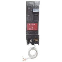 General Electric THQL1120GF Ground Fault Circuit Breaker, 1-Pole, 20-Amp, 120V