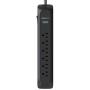 Monster Power Strip Surge Protector - Heavy Duty Protection for 6 Plug-ins - Ideal for Computers, Home Theatre, Home Appliance and Office Equipment