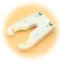 3Pcs BT30 Tool Holder Clamp Claw ATC Spindle Motor Clamp Explosion Proof 10cm Length for ATC automatic tool changer CNC Router Engraving Machine