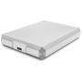 LaCie Mobile Drive 5TB External Hard Drive Portable HDD – Moon Silver USB-C USB 3.0, for Mac and PC Desktop, 1 Month Adobe CC (STHG5000400)