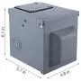 Miady 50 Amp 125/250 Volt RV Power Outlet Box, Enclosed Lockable Weatherproof Outdoor Electrical NEMA 14-50R Receptacle Panel, For RV Camper Travel Trailer Motorhome Electric Car Generator.