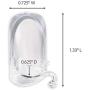 Command Outdoor Rope Light Clips, Clear (17301CLRAW-ES)
