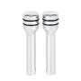 Qiilu 2Pcs Universal Car Truck Aluminum Interior Door Lock Knob Pins Cover(Silver) Qiilu 2Pcs Universal Car Truck Aluminum Interior Door Lock Knob Pins Cover(Silver)