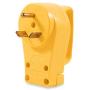 Camco Heavy Duty RV 30 AMP PowerGrip Male Replacement Plug- Durable and Safer Plug with an Easier Grip (55245)