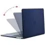 MOSISO Compatible with MacBook Pro 13 inch Case 2016-2020 Release A2338 M1 A2289 A2251 A2159 A1989 A1706 A1708, Plastic Hard Shell Case&Keyboard Cover Skin&Screen Protector&Storage Bag, Navy Blue