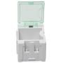 Magic&shell SMD SMT Case 20PCS White Electronic Components Box Laboratory Resistor Parts Containers Mini Storage Box with Transparent Lids