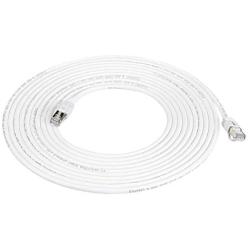 Amazon Basics RJ45 Cat 7 High-Speed Gigabit Ethernet Patch Internet Cable, 10Gbps, 600MHz - White, 20-Foot