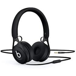 Beats Ep Wired On-Ear Headphones - Battery Free for Unlimited Listening, Built in Mic and Controls - Black