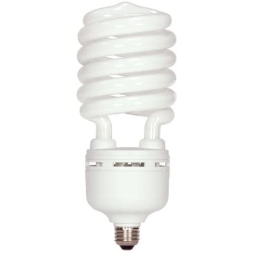 Satco S7399 85 Watt (350 Watt) 5700 Lumens Hi-Pro Spiral CFL Daylight White 5000K Medium Base 120 Volt Light Bulb
