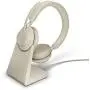 Jabra Evolve2 65 Wireless Headset USB-C Stereo UC w/Stand, Bluetooth Dongle, Compatible with Zoom, Webex, Skype, Smartphones, Tablets, PC/MAC, 26599-989-888, Global Teck Gold Support Plan Included Jabra Evolve2 65 Wireless Headset USB-C Stereo UC w/Stand, Bluetooth Dongle, Compatible with Zoom, Webex, Skype, Smartphones, Tablets, PC/MAC, 26599-989-888, Global Teck Gold Support Plan Included