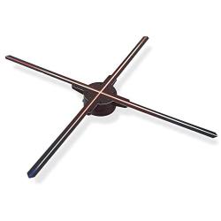 GIWOX Upgrade Holo65SD+ 3D Hologram Fan Display, 25.6Inch Large Size and 960P High Pixel, 960 Led Beads and Audio,Holographic Advertising is Perfect for Trade Show,Store Display