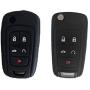 Keyless Entry Remote Key Fob & Silicone Cover fit Buick Allure Encore Lacrosse Regal Verano, Chevy Camaro Cruze Equinox Impala Malibu Sonic GMC Terrain 2010 2011 2012 2013 2014 2015 2016 2017
