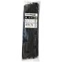 Kable Kontrol Heavy Duty Black Zip Ties – 18” Inch Long – 120 Lbs Tensile Strength – 100 Pcs/Pack - UV resistant Nylon | Multipurpose | Self-Locking Cable Management Wire Wraps