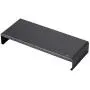 Monoprice Metal Multimedia Desktop Stand- 7.9 x 19.3 Inches - Black | Raised 3.2 Inches, Monitor Stand & Riser, Laptop Stand - WorkstreamCollection