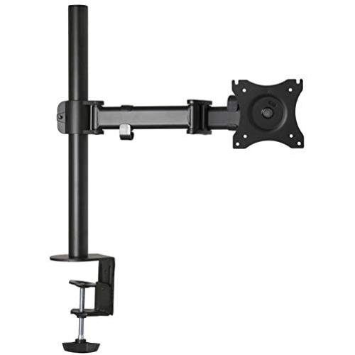 Gladiator Joe Heavy Duty Single/one Desktop Monitor Mount/arm VESA Compatible | Fully Adjustable articulating arm | Supports Heavy Monitors | 13 to 27 inch | 17.6 lb
