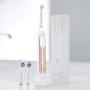 Oral-B 9600 Electric Toothbrush, 3 Brush Heads, Rose Gold, Powered by Braun