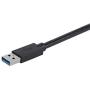 StarTech.com USB 3.0 to DVI Adapter with 1 Port USB Hub - 1920x1200 - External Video & Graphics Card - Dual Monitor Display Adapter - Supports Windows (USB32DVIEH)