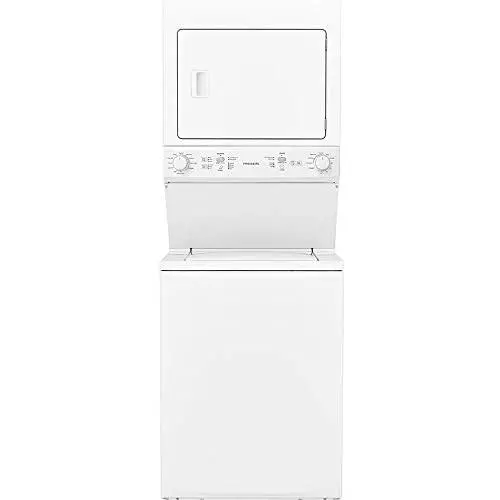 Frigidaire FFLE3900UW 27 Inch Electric Laundry Center with 3.9 cu. ft. Washer Capacity in White