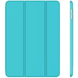 JETech Case for iPad (9.7-Inch, 2018/2017 Model, 6th/5th Generation), Smart Cover Auto Wake/Sleep, Blue