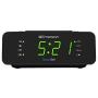 Emerson SmartSet Alarm Clock Radio with AM/FM Radio, Dimmer, Sleep Timer and .9'' LED Display, CKS1900