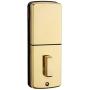 Kwikset 907 Powerbolt 2.0 Electronic Deadbolt featuring SmartKey in Polished Brass