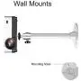 Mini Ceiling Wall Mount Compatible with LED Projectors(QKK, DR.J Upgrade, DBPOWER, Anker, AAXA Technologies, Artlii, LoongSon, APEMAN and Most Other Mini LED Projector)