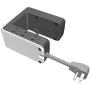Accell Power U - Clamping Surge Protector with 6 AC outlets and 4 USB-A Charging Ports, UL Certified, White