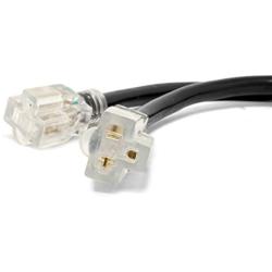 WEN PC3104-2 3 ft. 10-Gauge SJTW Generator Extension Cord Splitter (converts L14-30R to two 5-20R outlets)