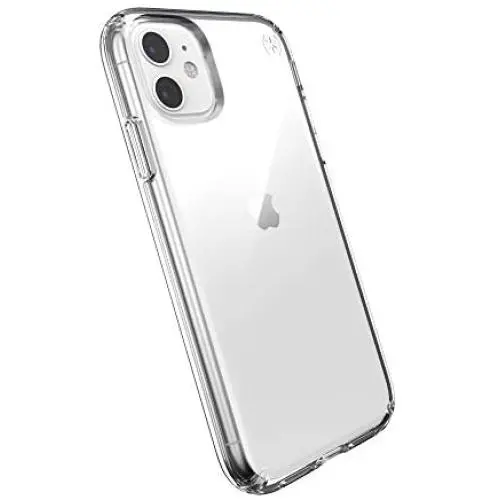 Speck Products Presidio Stay Clear iPhone 11 Case, Clear/Clear