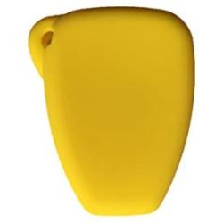 Yellow Silicone Rubber Keyless Entry Remote Key Fob Case Skin Cover Protector fit for 2006 2007 MITSUBISHI Raider