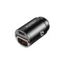 AUKEY Car Charger Compatible with iPhone 12/12 Mini/12 Pro/12 Pro Max,30W USB C Car Charger with Metal Dual Port,Fast Car Charger Adapter with PPS&QC 3.0 and Mini Flush Fit for iPad, Samsung,Google